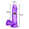 Dildo Sweet’n Hard 2, Roxo, 19.5cm Ø4cm  Blush Novelties   