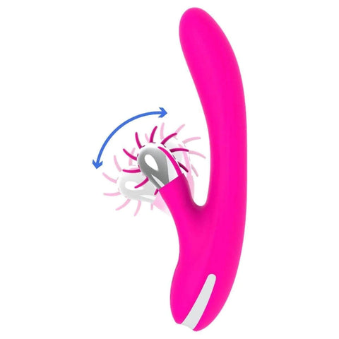 Vibrador Rosa Diversia, 24cm Ø3.5cm (Vibração e Rotação) Diversia