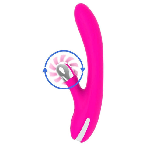 Vibrador Rosa Diversia, 24cm Ø3.5cm (Vibração e Rotação) Diversia