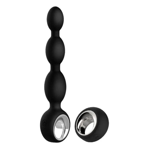 Estimulador Anal Dione USB com Controlo Remoto, 22cm Ø3.6cm, 12vibrações  Dream Toys   