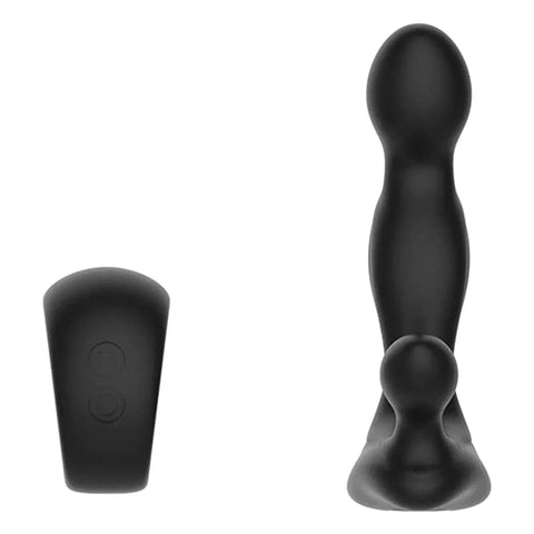 Estimulador Anal Kronos USB com Controlo Remoto, 12cm Ø2.5cm, 12vibrações  Dream Toys   