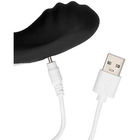 Estimulador Beaded Preto USB com Controlo Remoto, 10vibrações  Ouch!   