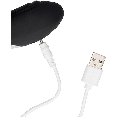 Estimulador Bent Preto USB com Controlo Remoto, 10vibrações  Ouch!   