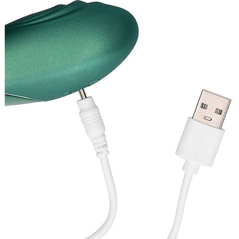 Estimulador Bent Verde USB com Controlo Remoto, 10vibrações  Ouch!   