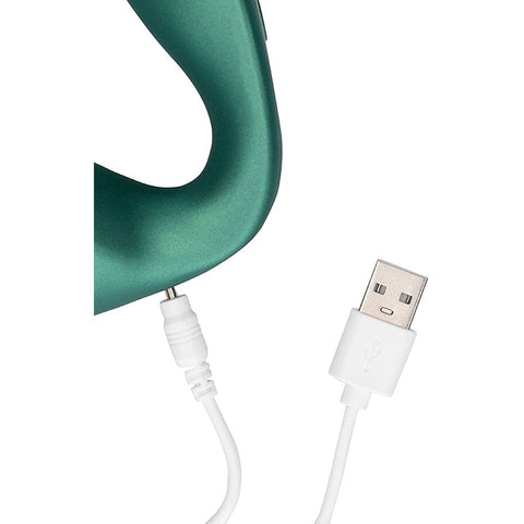 Estimulador Pointed Verde USB com Controlo Remoto, 10vibrações  Ouch!   