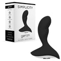 Estimulador Próstata Geron Simplicity, 12cm Ø3cm, 10vibrações  Shots Toys   