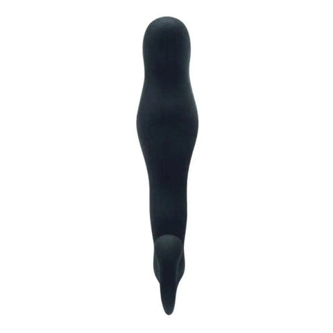 Estimulador Próstata P-Spot Preto, 13.5cm Ø2.8cm, 100% Silicone  Toyz4Lovers   