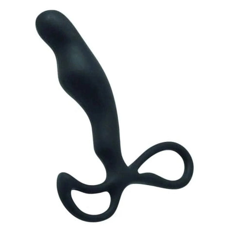 Estimulador Próstata P-Spot Preto, 13.5cm Ø2.8cm, 100% Silicone  Toyz4Lovers   