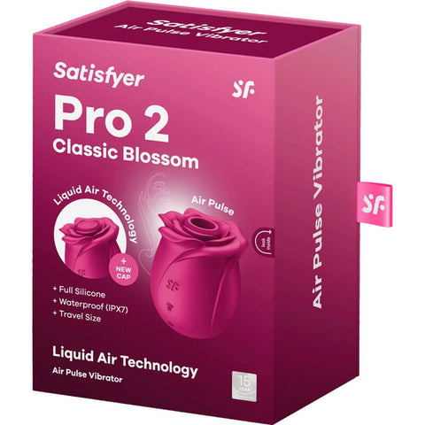 Estimulador Satisfyer Pro 2 Classic Blossom, 11 modos de sucção  Satisfyer   