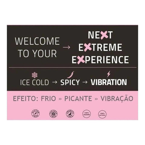 Gel Vibrador Liquido Triple X 3 em 1, Efeito Frio, Picante e Vibração 15ml FORTE  Secret-Play   