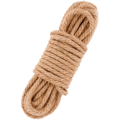 Corda Darkness JAPANESE Juta 10m ideal para bondage e dominação erótica, feita 100% em juta.