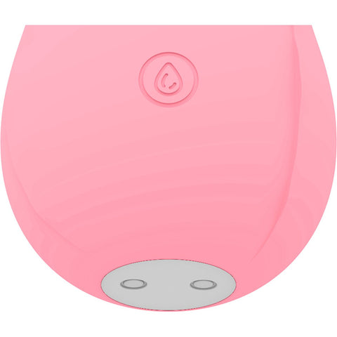 Estimulador Clitóris Sugador Mia Rosa — close do sugador com silicone de grau médico para conforto e prazer