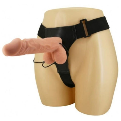 Strap-on ULTRA Passion com Vibração | 21cm Ø4cm | Vibração Regulável