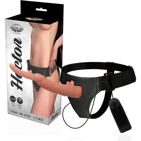 Strap-on Attraction Hector com Movimento, 17cm Ø3.5cm, movimento regulável  Harness Attraction   