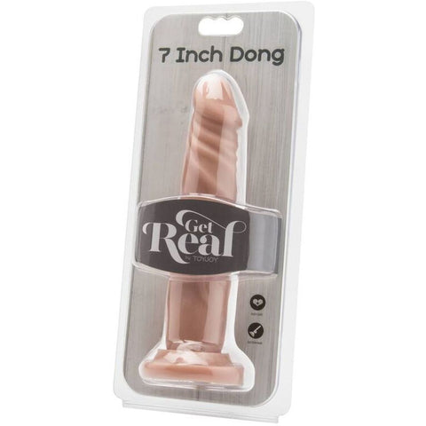 Dildo Realista GET REAL Baunilha | Prazer Intenso 19.5cm Ø3.5cm