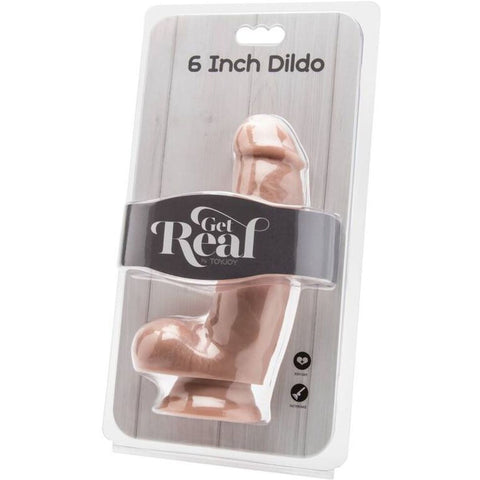 Dildo Realista GET REAL Baunilha | 16cm Ø4cm | Prazer Intenso