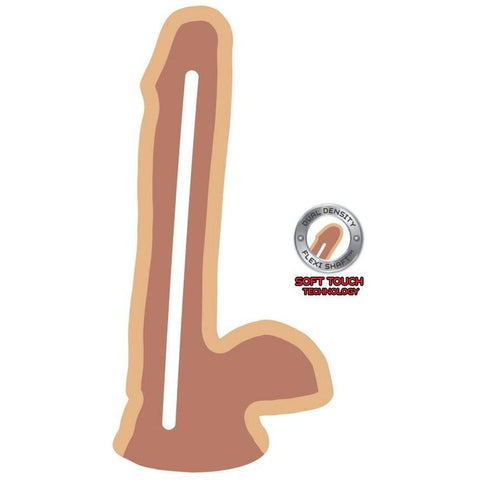 Dildo Realista GET REAL Baunilha | Dupla Densidade 16cm Ø3cm