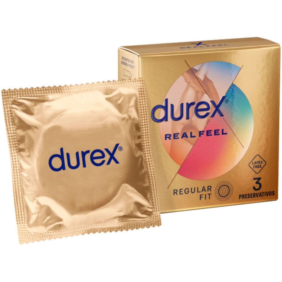 Preservativo sem Látex 3un, Durex  Durex   