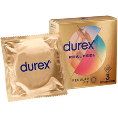 Preservativo sem Látex 3un, Durex - Pérola SexShop