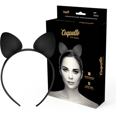 Bandolete Orelhas de Gato Coquette Chic Desire | Pele Vegana