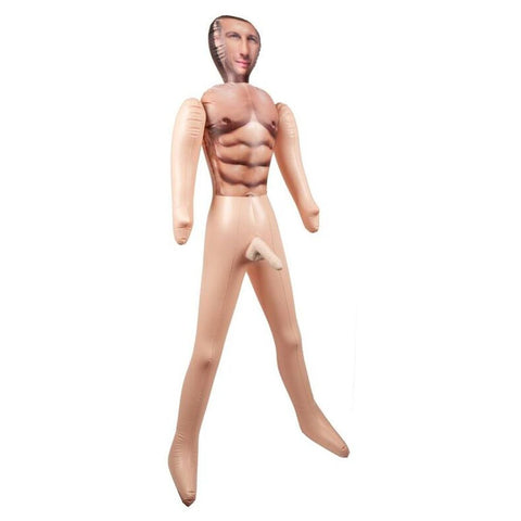 Boneco Insuflável Personal Trainer (dildo realista)  CaleXotics   