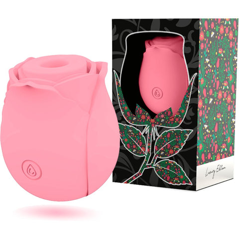 Estimulador Clitóris Sugador Mia Rosa — carregamento USB magnética e bateria recarregável para até 90 minutos
