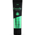 Lubrificante com Sabor a Cannabis, intt 100ml - uma embalagem atraente para o lubrificante que combina ingredientes naturais e um aroma exótico de cannabis, ideal para incrementar relacionamentos íntimos.