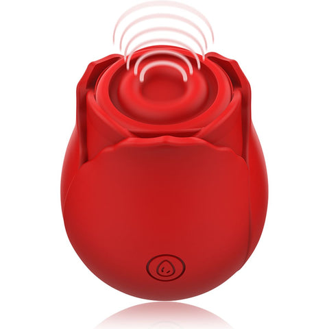 Estimulador Clítóris Sugador MIA Rosé 2.0 – 10 Modos Sucção + 2 Cabeças | IPX6 | Recarregável
