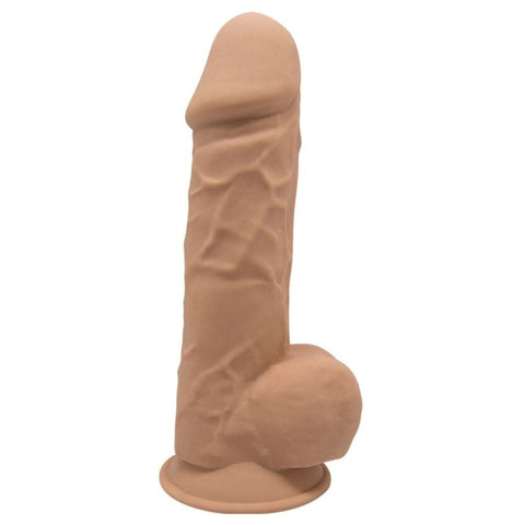 Dildo SilexD 4 Silicone Premium Caramelo 21.5cm Ø5.1cm  Silexd   