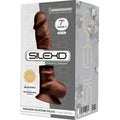 Dildo SilexD 1 Silicone Premium Chocolate, 17.6cm Ø3.5cm  Silexd   