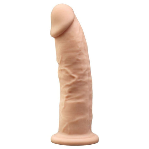 Dildo SilexD 6 Silicone Premium Baunilha 22.8cm Ø5.4cm  Silexd   