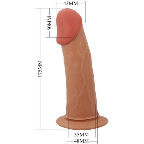 Strap-On Oco Pretty Love Stark | Dildo Oco 11cm | 17cm Ø4,3cm | Pretty Love