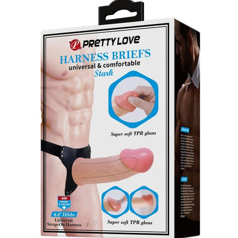 Strap-On Oco Pretty Love Stark | Dildo Oco 11cm | 17cm Ø4,3cm | Pretty Love