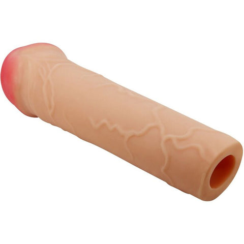 Manga Pénis Nile de 16.5cm; um acessório ideal para satisfazer seu parceiro, garantindo prazer e conforto.