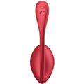 Ovo Vibratório Satisfyer Shiny Petal com Aplicação e Comando, Vermelho  Satisfyer   