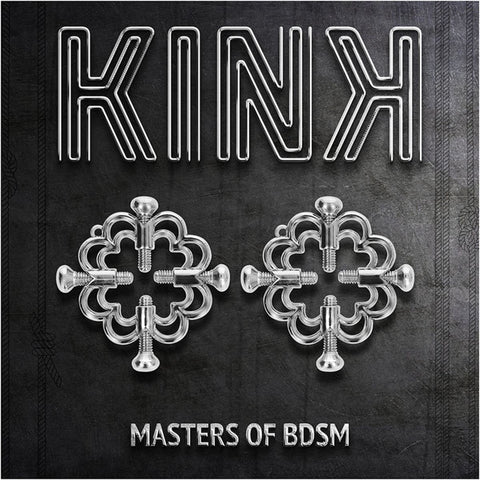 Pinças de Mamilo Flor de Metal KINK | Estimulação Intensa BDSM