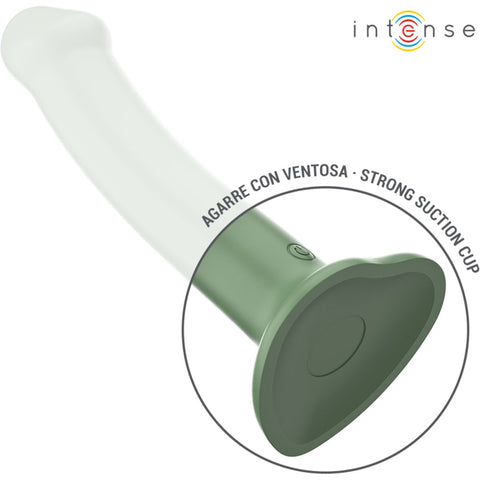 Vibrador Becca Intense 🟢📲 17.5cm Ø3.2cm | 10 Vibrações | Controlo Remoto | Ventosa