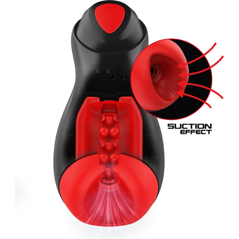 Masturbador Automático CORE-X JamyJob – sistema de sucção forte e vibração para uma experiência estimulante e envolvente