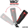 Masturbador Automático CYCLONE JamyJob com opções de impulso ajustáveis para uma experiência personalizada.