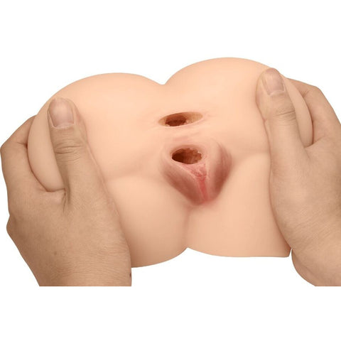 Masturbador Realista Crazy Bull Rolanda – Duplo Canal Vaginal e Anal 🔥