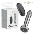 Close do Plug Anal Pénis com Controlo Remoto Intense Tamanho S, destacando seu tamanho compacto e design anatômico para uma experiência satisfatória.