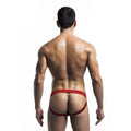 JockStrap MOB Vermelho MBL101 em material confortável, ideal para aumentar a sensualidade no quarto.
