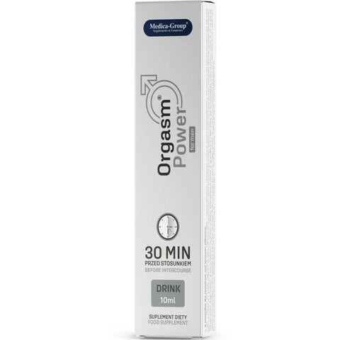 Bebida Afrodisíaca Orgasm Power Men – Shot 10ml com L-Arginina, Maca e Ginseng 🔥⚡