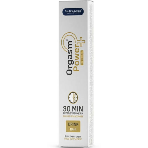 Bebida Afrodisíaca Orgasm Power Girl - shot de 10 ml, bebida afrodisíaca com L-arginina, beta-alanina, guaraná, maca e ginseng
