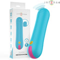 Vibrador Intense CLAUDIA na bancada, evidenciando seu design discreto e sofisticado.