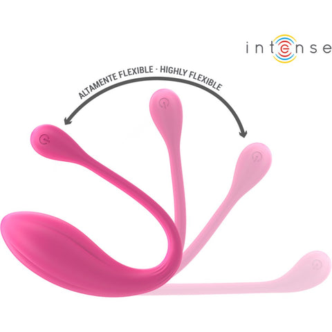 Ovo Vibratório JANICE Intense 💗🔥 Formato U | 10 Modos | Dupla Estimulação | Controlo Remoto