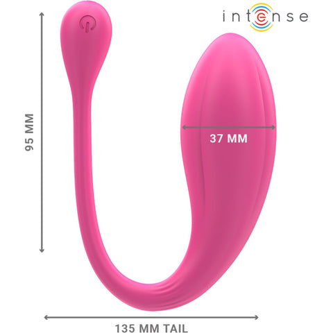 Ovo Vibratório JANICE Intense 💗🔥 Formato U | 10 Modos | Dupla Estimulação | Controlo Remoto