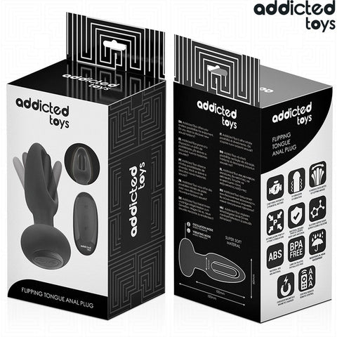 Plug Anal com Simulador de Lingua, produto da marca Crushious que revoluciona a experiência de prazer sexual.