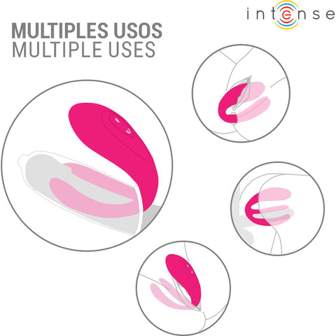 Ovo Vibratório Duplo JULIA Intense 10 Modos | Dupla Estimulação | Controlo Remoto