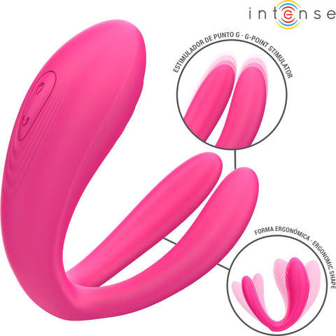 Ovo Vibratório Duplo JULIA Intense 10 Modos | Dupla Estimulação | Controlo Remoto